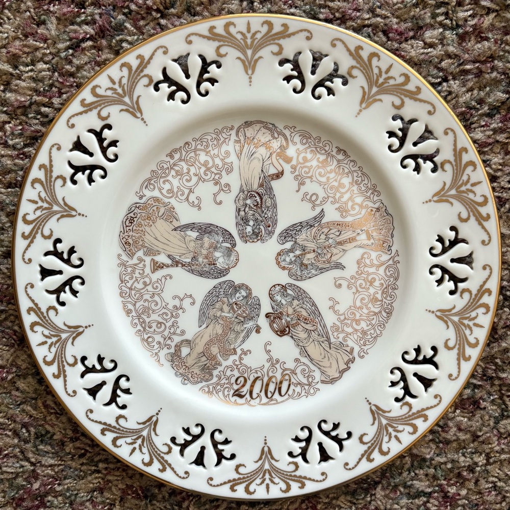 Lennox Millennium Collection Messengers Of Harmony Collector’s Plate 2000